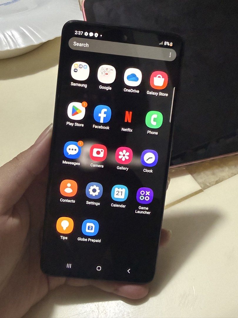 Samsung A51 4G 2019/2020 (Category: Samsung) located in Bacoor. Submitted by heyitscfajardo (Listing ID 1464024605, Image 2). Description: - Samsung A51 4G (2019/2020 model) - 128GB internal storage - Sleek design with prism effect back - Reliable Galaxy A series smartphone - Globe Locked Can be negotiated RFS: Need desperate funds.