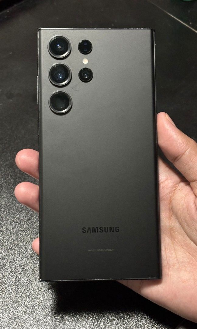 Samsung S23 Ultra 5G (Category: Samsung) located in Manila. Submitted by ryojuuuuuuuu (Listing ID 1464097276, Image 1). Description: SAMSUNG S23 ULTRA 5G 12/256GB MAKINIS - GOOD AS NEW NO ISSUE, WORKING LAHAT NO HISTORY OF REPAIR RESET AND CHECK TO SAWA.