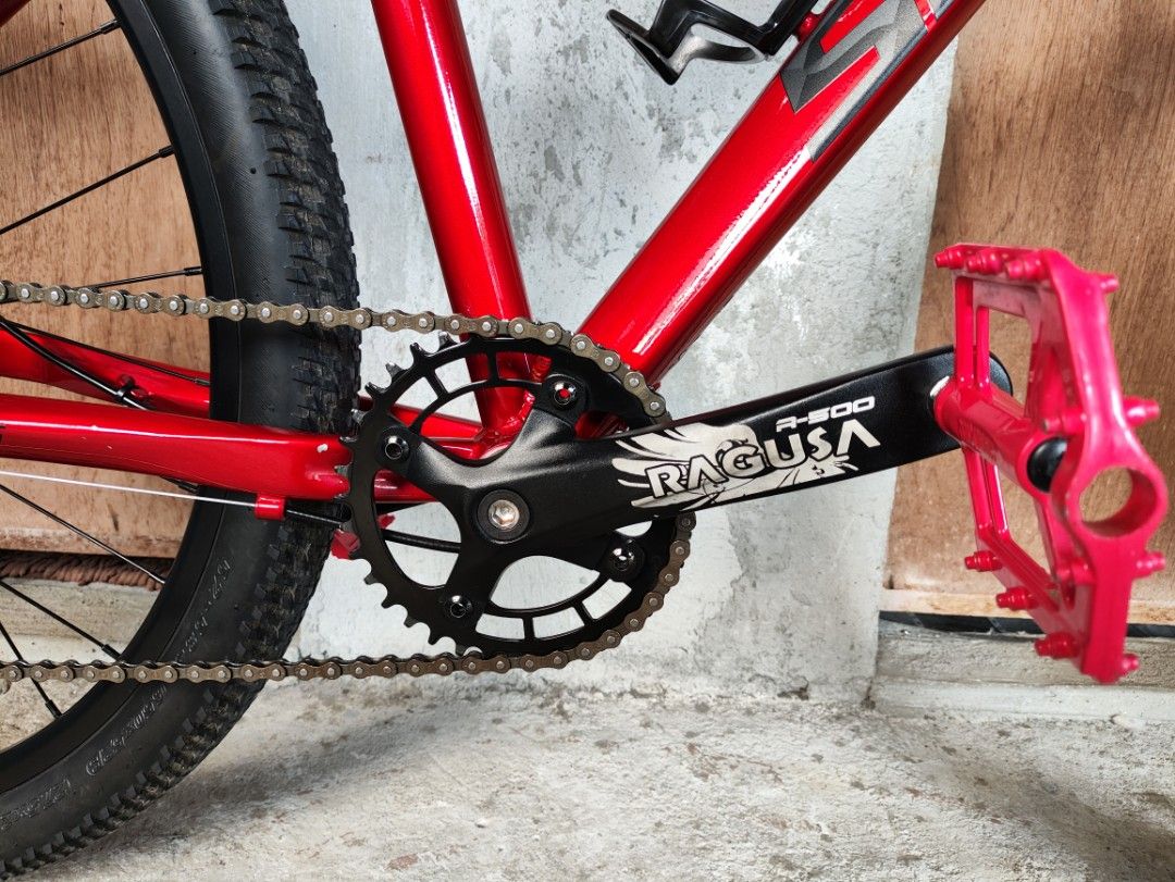 Saturn Titan 27.5 size 17 (Category: Bicycles) located in Antipolo. Submitted by thriftified_12 (Listing ID 1463993236, Image 3). Description: For sale: Saturn Titan 27.5 TAPERED (smooth weld) QR Price: 9,500 SPECS: COCKPIT -Ragusa Stem RB-800 -Ragusa HB R-200 -Seatpost/ saddle -Ragusa Seat clamp XM-500 UPKIT -Ragusa Square Taper Crank set R-500 -Pedal Mixieer -Sagmit 8 speed upkit -Simaers Hydraulic breakset -Ragusa Rotor R-100 WHEELSET (F/R) -R