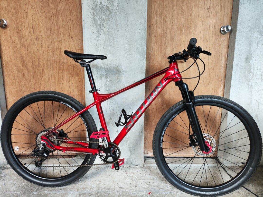 Saturn Titan 27.5 size 17 (Category: Bicycles) located in Antipolo. Submitted by thriftified_12 (Listing ID 1463993236, Image 2). Description: For sale: Saturn Titan 27.5 TAPERED (smooth weld) QR Price: 9,500 SPECS: COCKPIT -Ragusa Stem RB-800 -Ragusa HB R-200 -Seatpost/ saddle -Ragusa Seat clamp XM-500 UPKIT -Ragusa Square Taper Crank set R-500 -Pedal Mixieer -Sagmit 8 speed upkit -Simaers Hydraulic breakset -Ragusa Rotor R-100 WHEELSET (F/R) -R