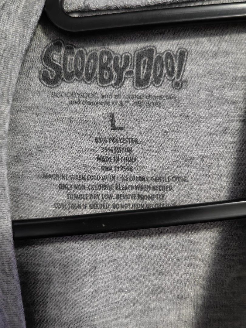 Scooby Doo Gray Shirt (Category: Shirts) located in Malolos. Submitted by aemcloset (Listing ID 1464085914, Image 2). Description: Width 19 Length 27 Cotton stretch.
