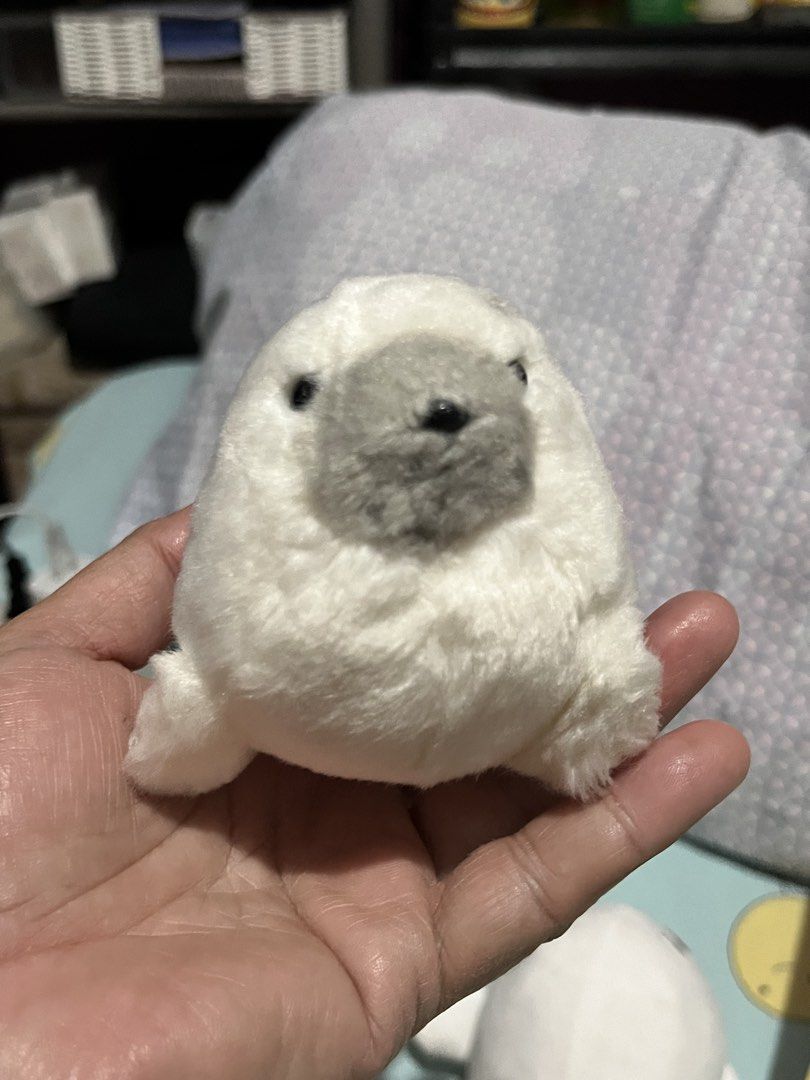 Seal mini plush #1 (Category: Plushies & Soft Toys) located in Paranaque City. Submitted by bonsaiart (Listing ID 1464136479, Image 1). Description: Pre owned 75(fixed)+ sf Payment first policy (gcash/ paymaya) Shipping ONLY (J&t) NO TO COD NO TO MEETUP NO TO COP (LBC) No breaking of set or bundle.