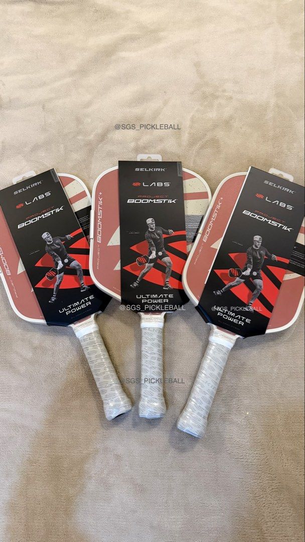 SELKIRK Canyon Clay Boomstick ONHAND (Category: Racket and Ball Sports) located in Quezon City. Submitted by preloved__cw (Listing ID 1464069319, Image 2). Description: Inclusion: Red leather case and Free daltom overgrip 📍Quezon City.