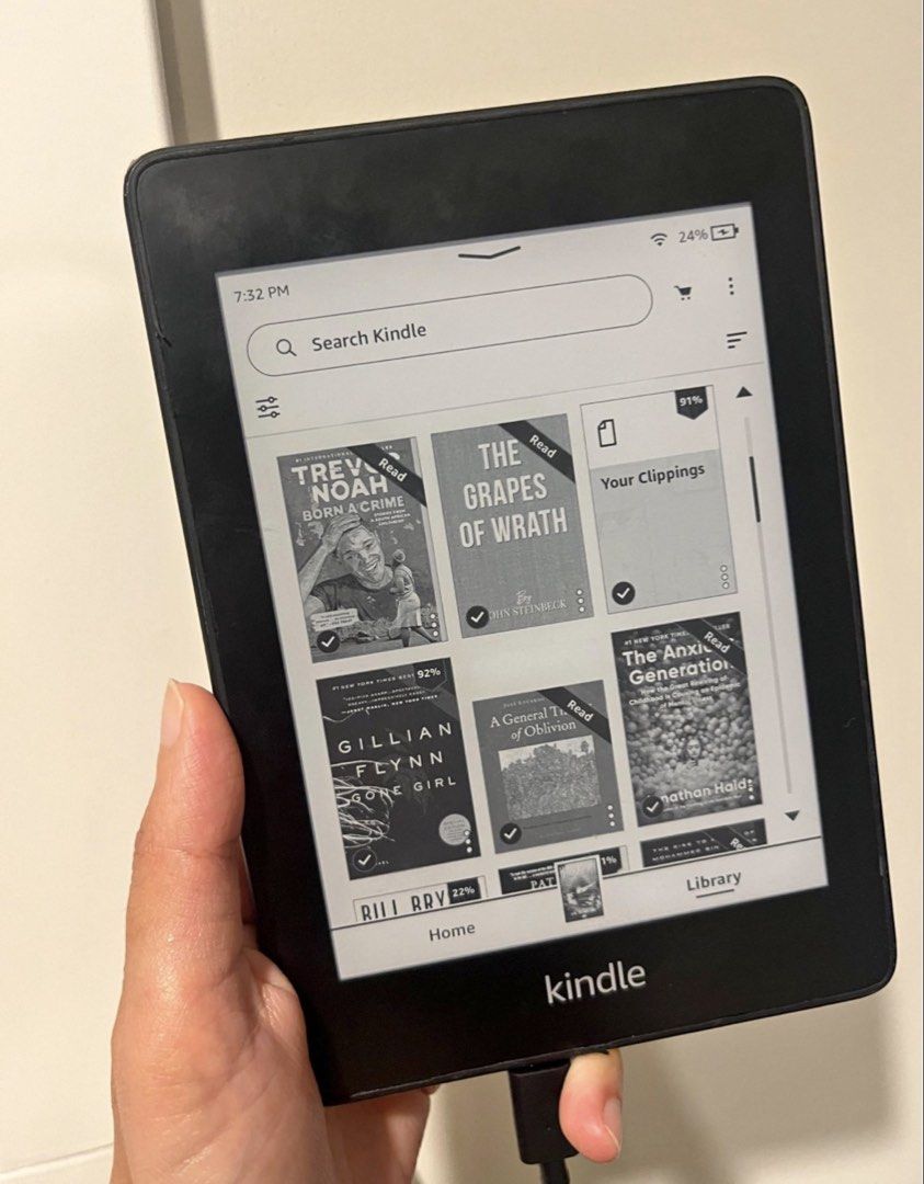 Kindle Paperwhite (10th generation) + charger (Category: E-Readers) located in Quezon City. Submitted by flourency (Listing ID 1464090906, Image 1). Description: Selling my Kindle Paperwhite (10th generation) No issues aside from sign of usage Have a few books saved 800.
