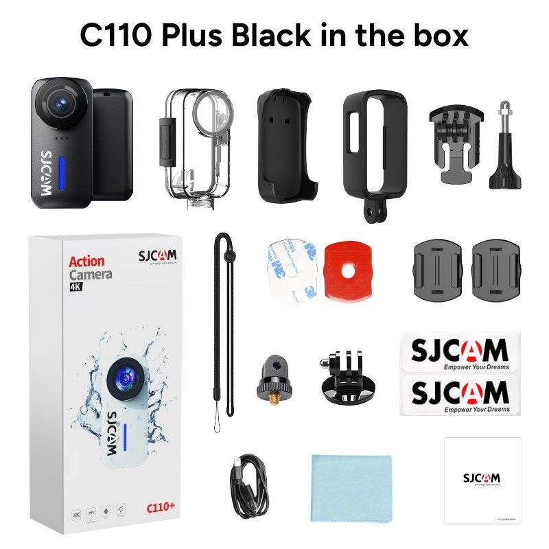 Selling SJCAM C110+ VIDEO CAMERA (Category: Video Cameras) located in Manila. Submitted by meizushop (Listing ID 1463982813, Image 1). Description: BRAND NEW CONDITION NO ANY ISSUES OPEN BOX AND ACCESSORIES ONLY USED ONCE COMPLETE WITH ACCESSORIES WITH 64GB SD CARD BOUGHT FOR 6000 PESOS.