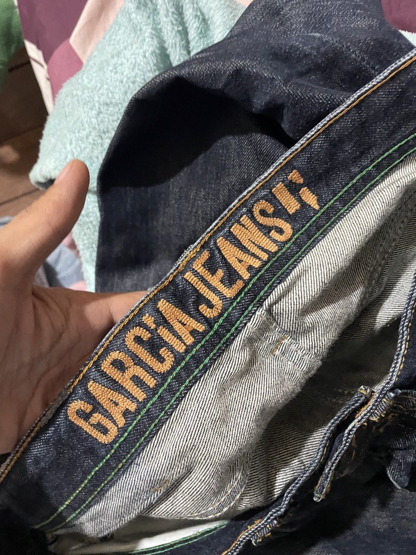 Selvedge Garcia (Category: Jeans) located in Molave. Submitted by sixthrift (Listing ID 1464068824, Image 3). Description: Selvedge garcia As new Size 32 Dimes W32 L39 leghole7.