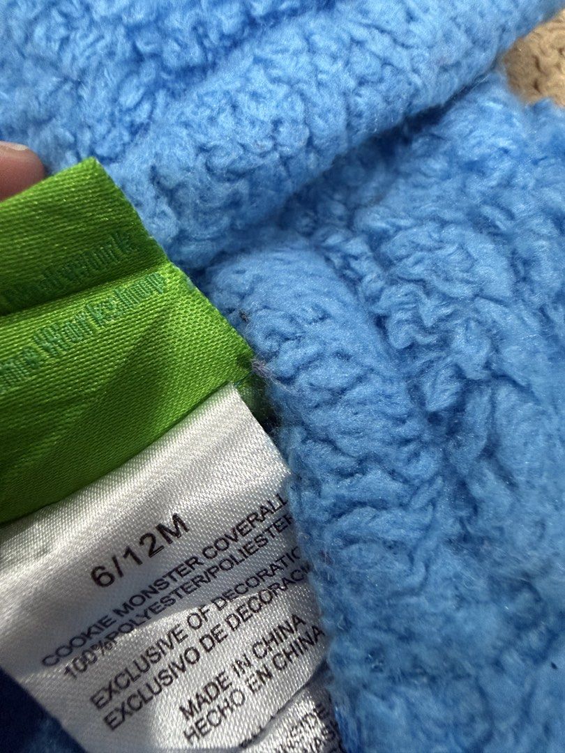 SESAME ST. COOKIE MONSTER (Category: Babies & Kids Fashion) located in Quezon City. Submitted by ricanydera (Listing ID 1464041263, Image 3). Description: 6/12MOS IF I CANT REPLY DUE LIMIT PLEASE DO PM FB RICA NYDERA.