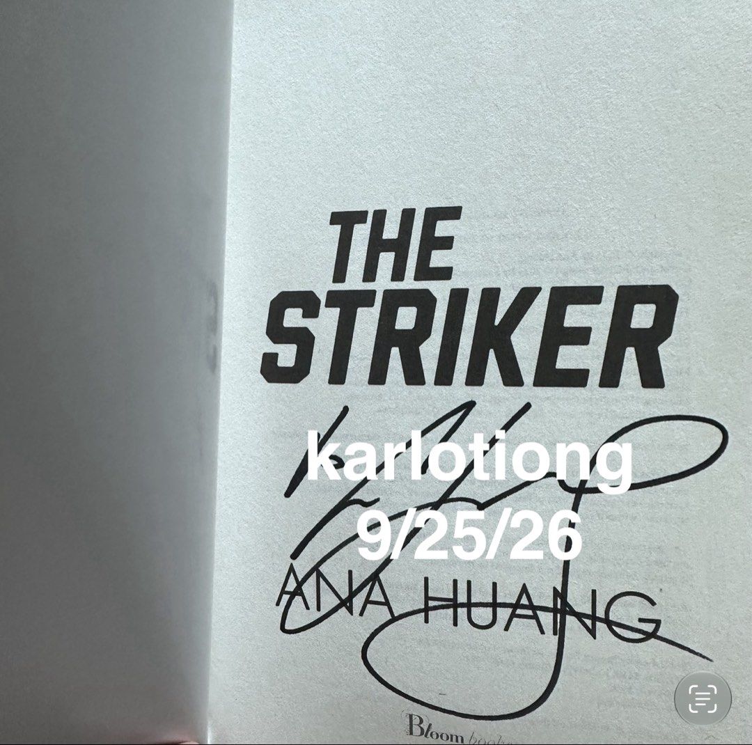 SET: The Striker & The Defender (Category: Storybooks) located in Quezon City. Submitted by k_1618 (Listing ID 1464068036, Image 1). Description: Sold as SET only (both Signed books) Free The Defender tote bag.