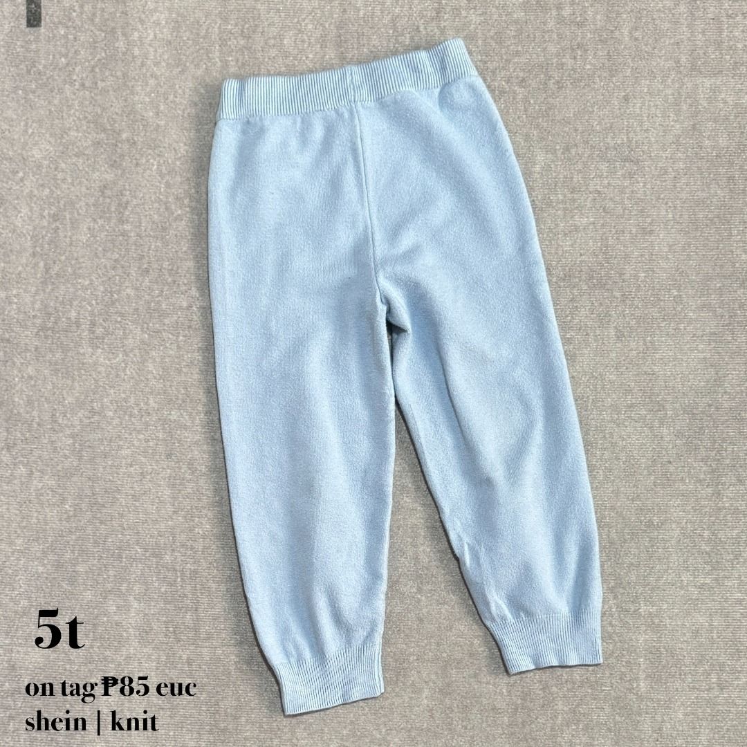 shein kids knit pants (Category: Babies & Kids Fashion) located in Baguio. Submitted by mapa_laku (Listing ID 1464019705, Image 1). Description: .