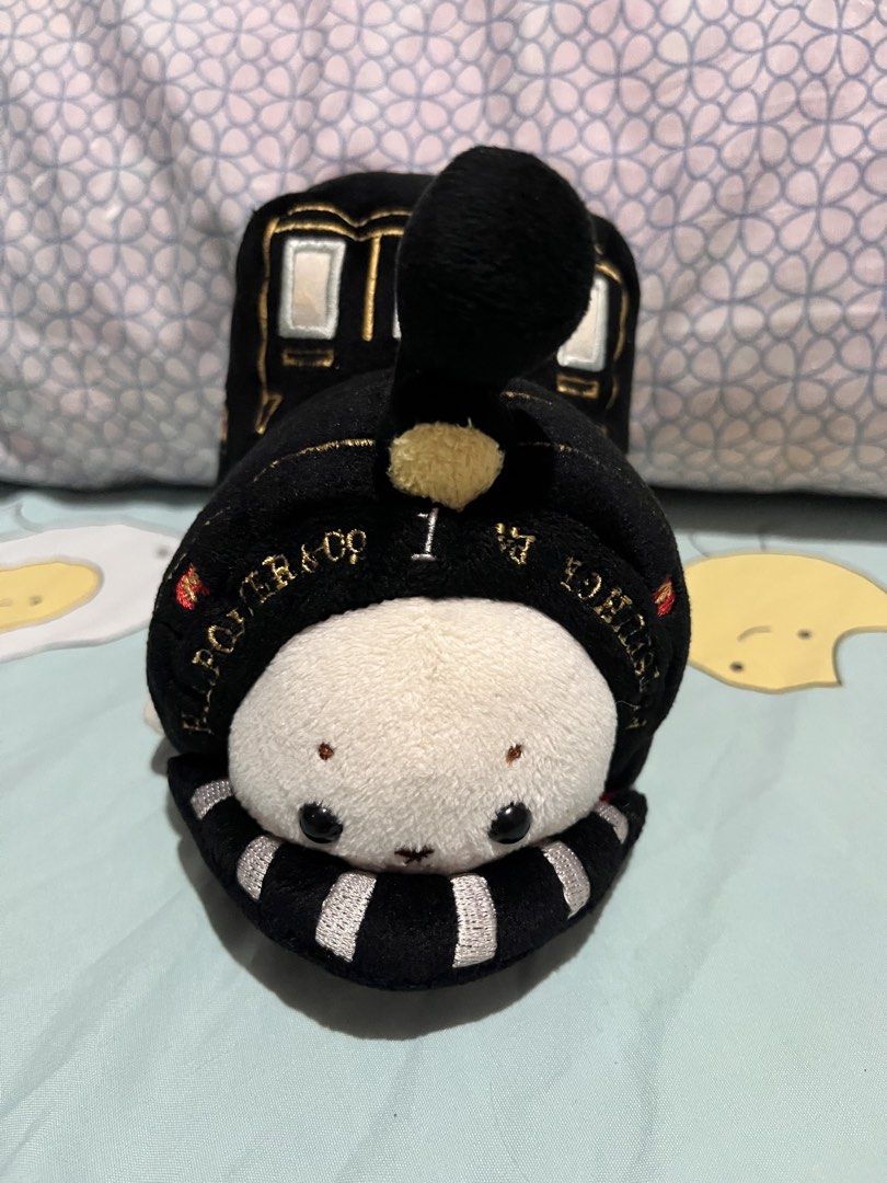 Shirotan seal in train mascot plush (Category: Plushies & Soft Toys) located in Paranaque City. Submitted by bonsaiart (Listing ID 1464137045, Image 1). Description: Pre owned Good condition 650(fixed)+ sf Payment first policy (gcash/ paymaya) Shipping ONLY (J&t) NO TO COD NO TO MEETUP NO TO COP (LBC) No breaking of set or bundle.
