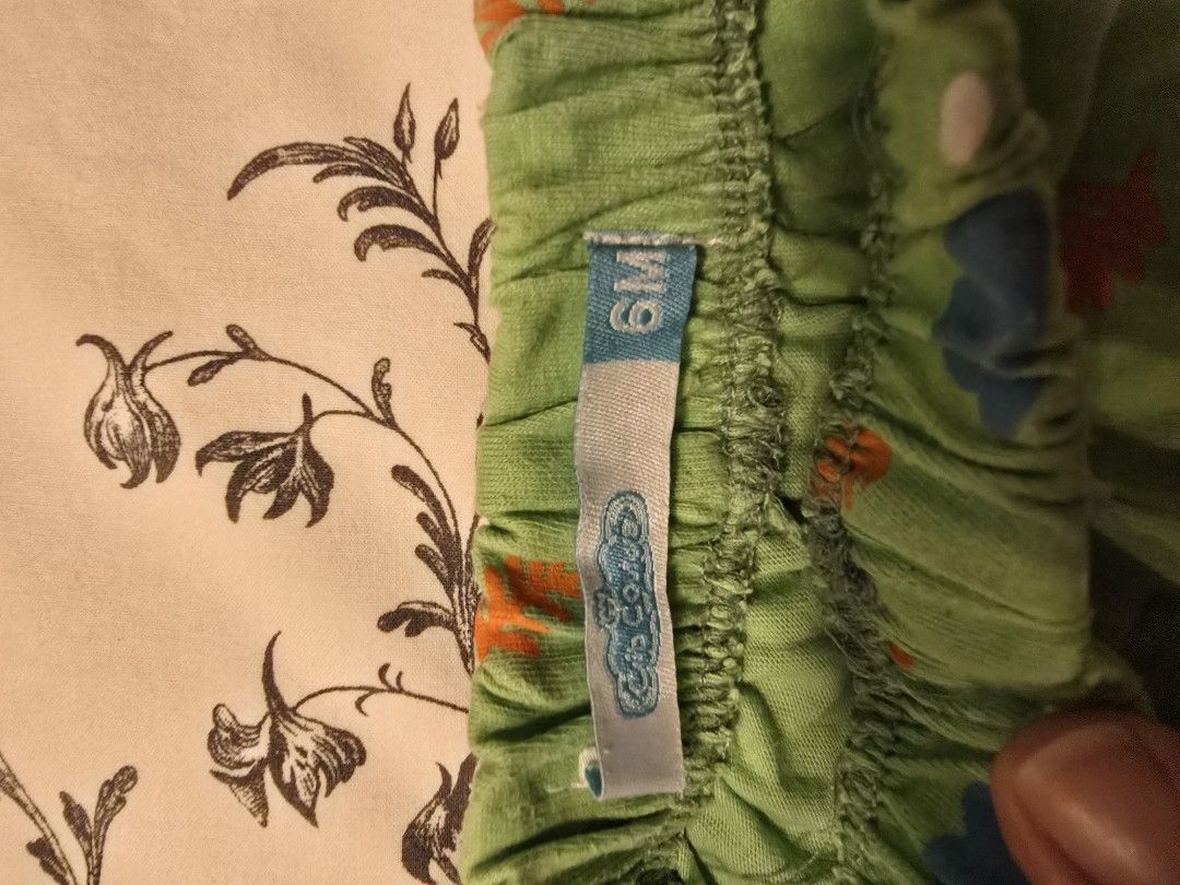 SM bear set (Category: Babies & Kids Fashion) located in San Juan City. Submitted by bianca_0 (Listing ID 1464051200, Image 2). Description: bought in SM crib couture (?) size 6M super like new.