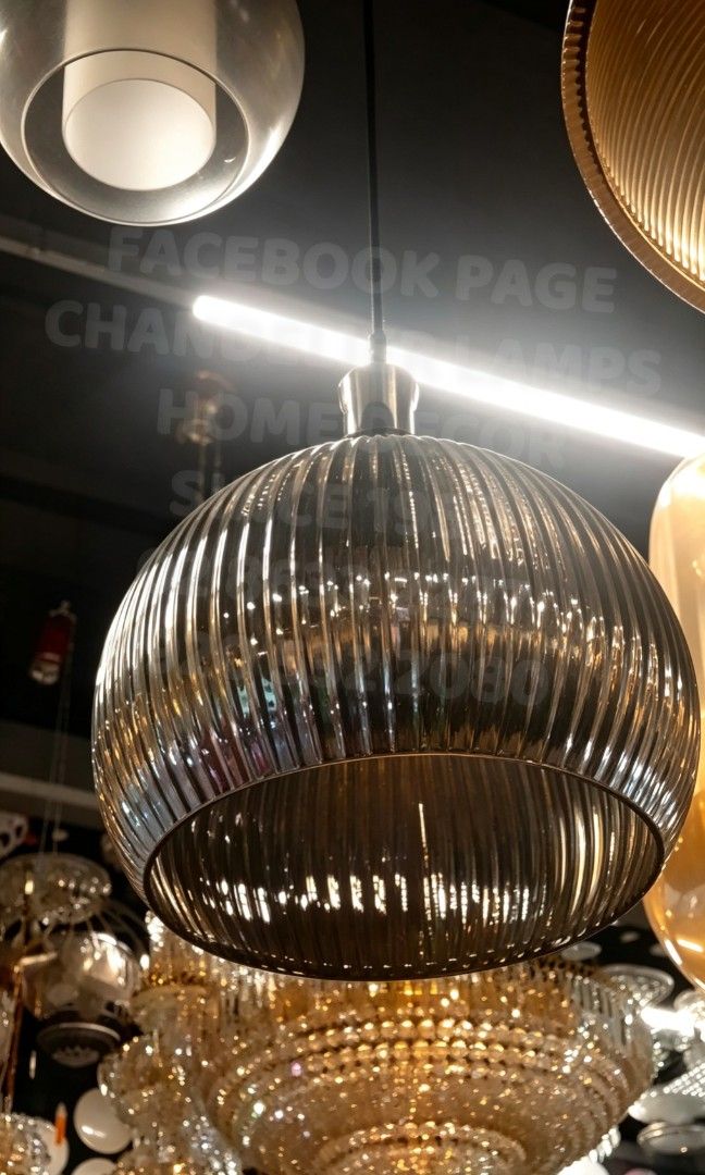 Smoky amber pendant lamp (Category: Lighting) located in Manila. Submitted by aranyailawan (Listing ID 1464067474, Image 3). Description: 🪬🧿 COLLECTING ORDERS🧿🪬 SAME DAY DELIVERY SHIPPING We're now open to serve you DESIGN ORDER NAME ADDRESS LANDMARK CELLPHONE NUMBERC.O.D Metro Manila only W/ delivery fee PAYMENT FIRST Province Area W/ Shipping fee FACEBOOK PAGE Chandelier Lamps Home Decor Since 1980 ☎️ 02 8633 2287 📱0920 532 2080.