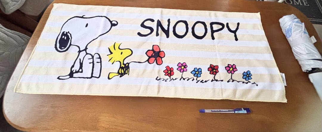 Snoopy long towel (Category: Bedding & Towels) located in Calamba. Submitted by cur8d (Listing ID 1464115876, Image 1). Description: .