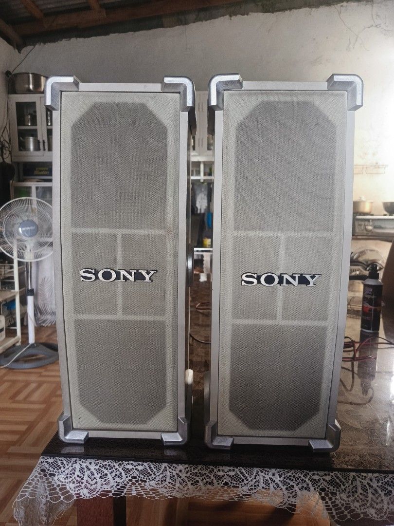 Sony Dual Passive Speaker 100w 8ohms (Category: Soundbars, Speakers & Amplifiers) located in Bulacan. Submitted by rhodgz (Listing ID 1463992369, Image 2). Description: Sony MU-S7W 100w 8ohms dual passive Speaker, can be used in integrated amplifier becoz of its crisp sound and deep bass. P5,500 only pick up at Cabiao, Nueva Ecija or deliver via lalamove, drop&go, j&t, lbc or flash express..