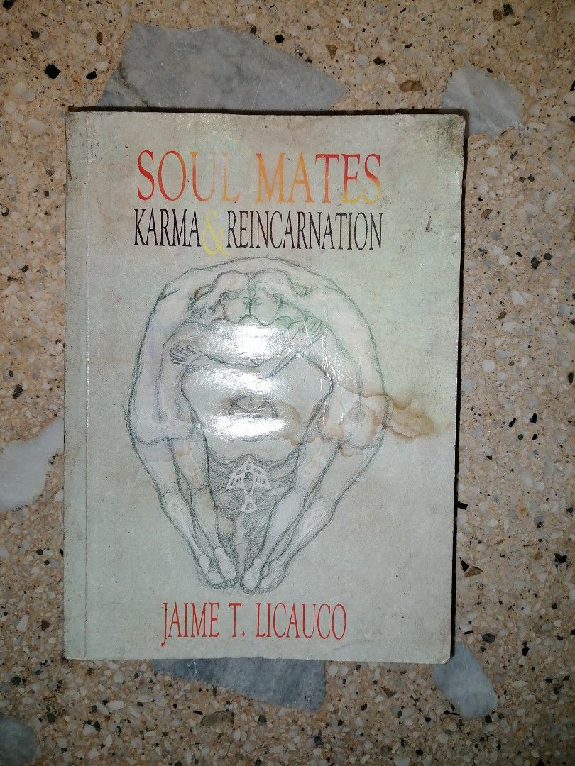 Soulmates: Karma & Reincarnation (Category: Storybooks) located in Makati City. Submitted by booksbymarvin (Listing ID 1464050298, Image 1). Description: For sale Watermarked Paperback In good condition MOD, MOP: LBC GRAB, GCASH, BPI.