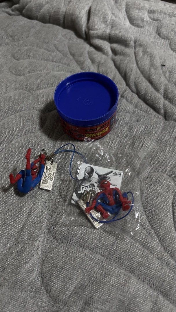 Spiderman charm (Category: Character Goods) located in Calamba. Submitted by cur8d (Listing ID 1463984887, Image 1). Description: 180 each take both 350.