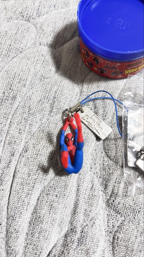 Spiderman charm (Category: Character Goods) located in Calamba. Submitted by cur8d (Listing ID 1463984887, Image 3). Description: 180 each take both 350.