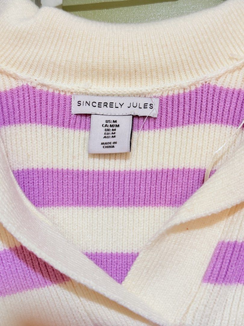 Striped Knitted Sweater (Category: Coats, Jackets and Outerwear) located in Meycauayan. Submitted by nktshp (Listing ID 1463973224, Image 2). Description: .