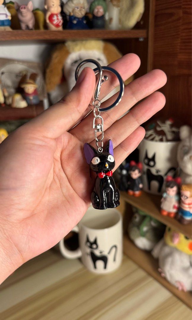 STUDIO GHIBLI - JIJI KEYCHAINS (Category: Charms) located in Tarlac. Submitted by chihiroshane (Listing ID 1464027213, Image 3). Description: jiji keychains ₱150 each (10 pcs available).