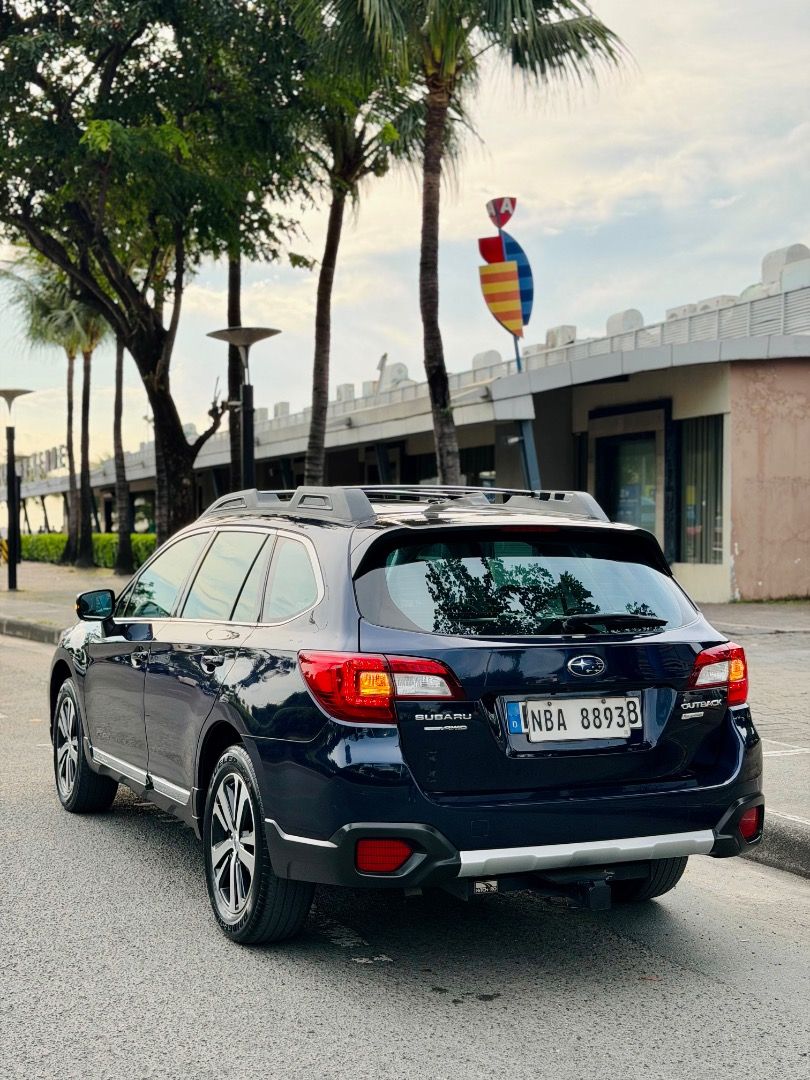 Subaru Outback 2.5i Eyesight AWD CVT (A) (Category: Used Cars) located in Taguig. Submitted by beariveira (Listing ID 1464015340, Image 2). Description: ‼️FOR SALE ‼️ Subaru Outback 2.5I-S Eyesight Symmetrical AWD Top of the line 2018 model 4 cylinder gas boxer engine Pre-Collision Braking Pre-Collision Throttle Management Adaptive Cruise Control Lane Departure & Sway Warning Harman/kardon premium audio Carplay/android auto Sunroof Push start/key