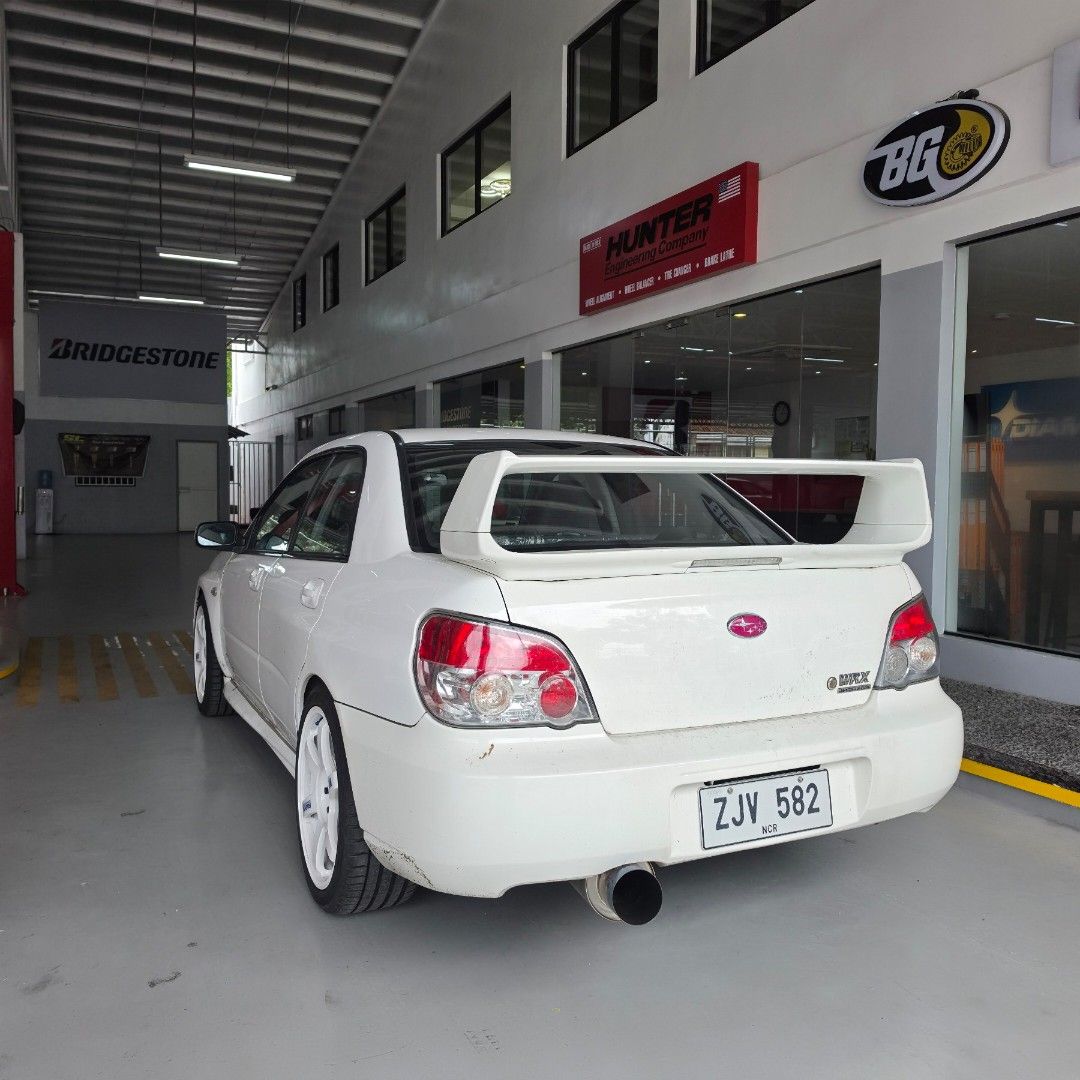 Subaru WRX Hawkeye Manual (Category: Used Cars) located in Las Pinas. Submitted by ali.vanessa1105 (Listing ID 1456992479, Image 2). Description: Subaru Wrx Hawkeye (2007) 80k km Well maintained Newly heavy pms New timing belt, drive belt, ac belt Cold AC Hardrace underchasis parts Pink Launsport Emblem (front/back) STI Wing STI Turbo Stage 3 Clutch Ksport Coilover New Michelin sport tires (100%) New headlights (smoked) 18" Rays TE37 Saga 30th an