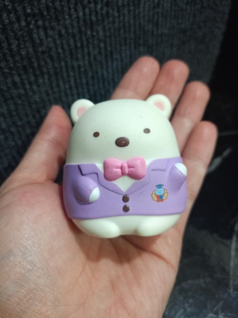 Sumikko Gurashi Polar Bear (Category: Character Goods) located in Baguio. Submitted by rbcollections14 (Listing ID 1464001743, Image 3). Description: Shirokuma Polar Bear Sumikko Gurashi Friends 4 Bandai Markings Soft Vinyl ₱100 𝗔𝘀 𝗜𝘀 | 𝙒𝙮𝙨𝙞𝙬𝙮𝙜 1𝘀𝘁 𝘁𝗼 𝗽𝗮𝘆 𝗚𝗲𝘁𝘀 𝘁𝗵𝗲 𝗜𝘁𝗲𝗺 𝑵𝒐 𝒅𝒆𝒍𝒆𝒕𝒊𝒏𝒈/ 𝒆𝒅𝒊𝒕𝒊𝒏𝒈 𝒐𝒇 𝒄𝒐𝒎𝒎𝒆𝒏𝒕𝒔 𝑵𝒐 𝒄𝒂𝒏𝒄𝒆𝒍𝒍𝒂𝒕𝒊𝒐𝒏 𝑵𝒐 𝒓𝒆𝒕𝒖𝒓𝒏, 𝑵𝒐 𝒆𝒙𝒄𝒉𝒂𝒏𝒈𝒆 (𝒖𝒏𝒍𝒆𝒔𝒔 𝑭𝒍𝒂