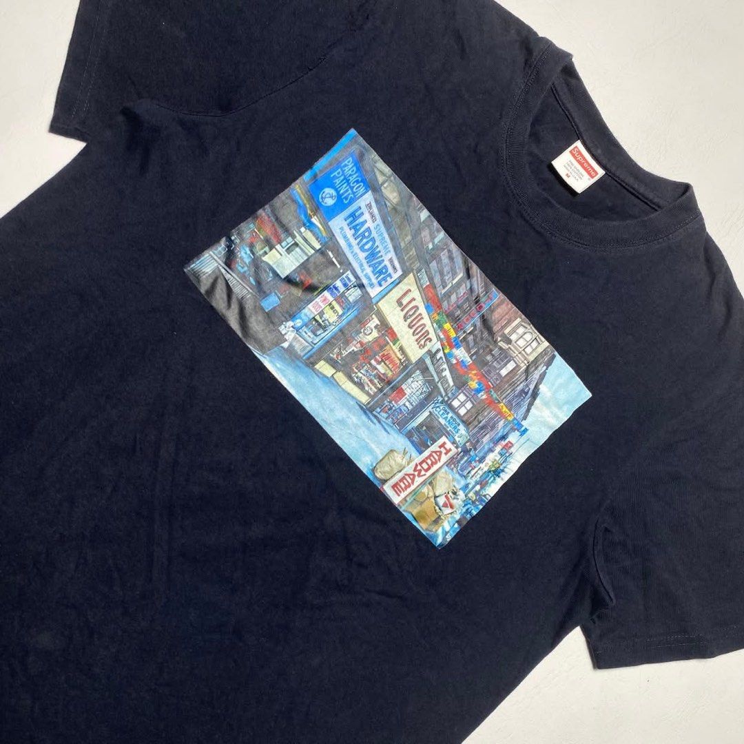 SUPREME TEE (Category: Tshirts & Polo Shirts ) located in San Fernando. Submitted by upwear.ph (Listing ID 1464081113, Image 2). Description: SUPREME TEE CONDITION: EXCELLENT SIZE : MEDIUM DIMENSION: W19.5 x L27.5 ISSUE: NONE .