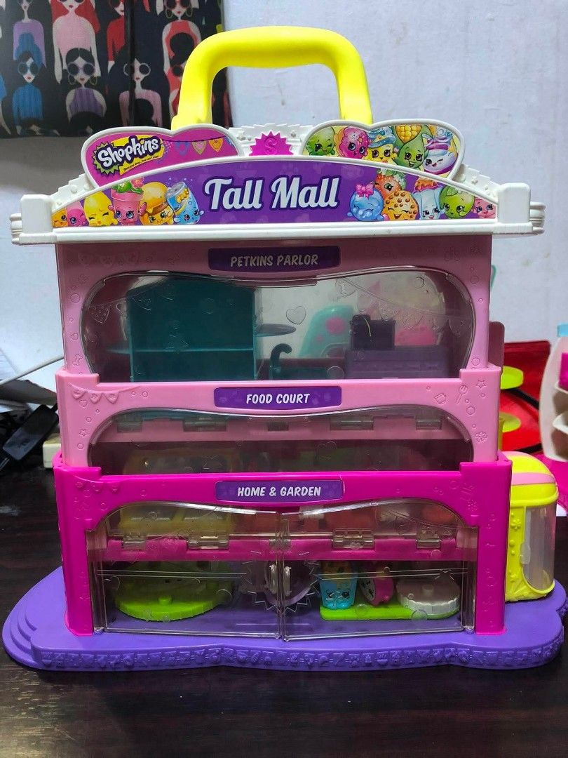 Tall Mall Playset by Moose Shopkins (Category: Kids Toys) located in Manila. Submitted by mangotango12 (Listing ID 1463961409, Image 2). Description: COMPLETE Tall Mall Shopkins Playset Inclusions: - Playset - Accessories - 4 Exclusive Shopkins Negotiable price. Other playsets listed in my profile. Full payment upfront + SF..