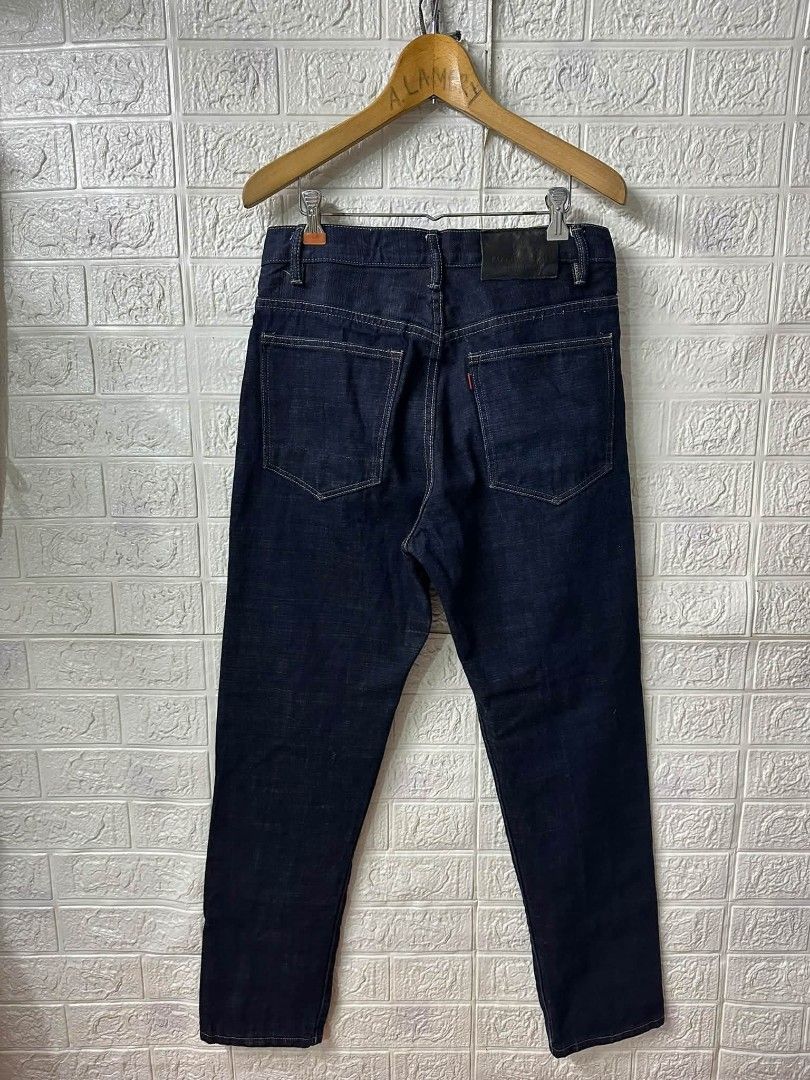 TALLDEGE. AMSTERDAM CULTURE (Category: Jeans) located in Bacoor. Submitted by arlenelamery (Listing ID 1464062376, Image 2). Description: TALLDEGE AMSTERDAM CULTURE-SELVEDGE DENIM PANTS MADE IN USA 🇺🇸 AUTHENTIC EXCELLENT CONDITION NO ISSUE SIZE ACTUAL VIA TAPE MEASURE W30-31 L42 HEM 7 RISE 11 LEG 12 PRICE 1650 + SF PM MODE OF PAYMENT TRU GCASH LOC CAVITE.