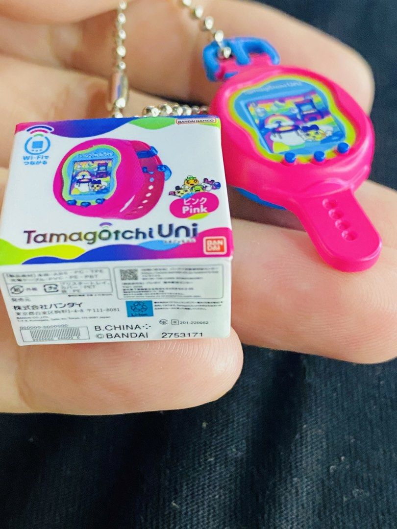 Tamagotchi Uni Miniature Charm Pink Keychain (Category: Other Merchandise) located in Manila. Submitted by kawaii_omocha_est2020 (Listing ID 1464087286, Image 2). Description: ✅ Mine Now, Pay Now ✅ Please check all photos for complete details. ✅ Please manage your expectations, most items are preloved and not for those who are sensitive about condition. ✅ Actual color may vary due to lighting conditions. ✅ Due to limited reply quota, I will only 