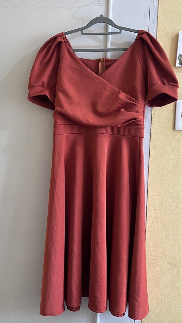 Tangerine dress for Large (Category: Blouses) located in Quezon City. Submitted by ajmlnd (Listing ID 1463983327, Image 1). Description: .