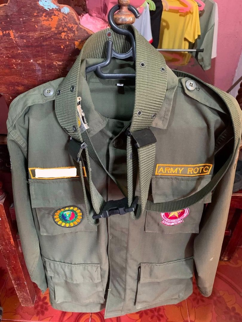 TFU ROTC Uniform (Category: Activewear) located in Caloocan City. Submitted by katrinade28640 (Listing ID 1464076133, Image 1). Description: FS‼️‼️‼️Size SMALL ALL Inclusions: Cap Buckler Waist Belt 1,2k (barely Used 2 times) NEGOTIABLE! Manila Loc MEET UP MINE NYO NA‼️.