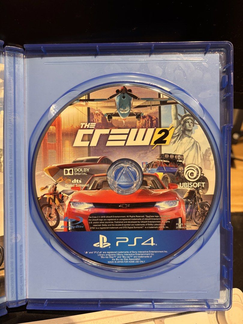 The Crew 2 (Category: PlayStation) located in Manila. Submitted by gabzxz (Listing ID 1464071200, Image 3). Description: 🏎️ The Crew 2 Condition: ✅ Original PS4 discs ✅ Disc cases included ✅ Tested/working ✅ No major damage visible on the discs ⚠️ Cases/inserts may show signs of use — please check photos RFS: Not being used anymore. PM if interested. Serious buyers only. Thank you!.