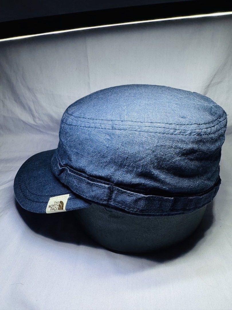 The North Face Denim Cadet Cap (Category: Caps & Hats) located in Roxas City. Submitted by patsquarephantz (Listing ID 1463992783, Image 3). Description: - Brand: The North Face - Style: Cadet Cap - Material: Denim - Color: Classic Blue Wash - Features: Simple, stylish, great for everyday wear, provides sun protection, easy to pair with any outfit. - Benefits: Versatile addition to your headwear collection..