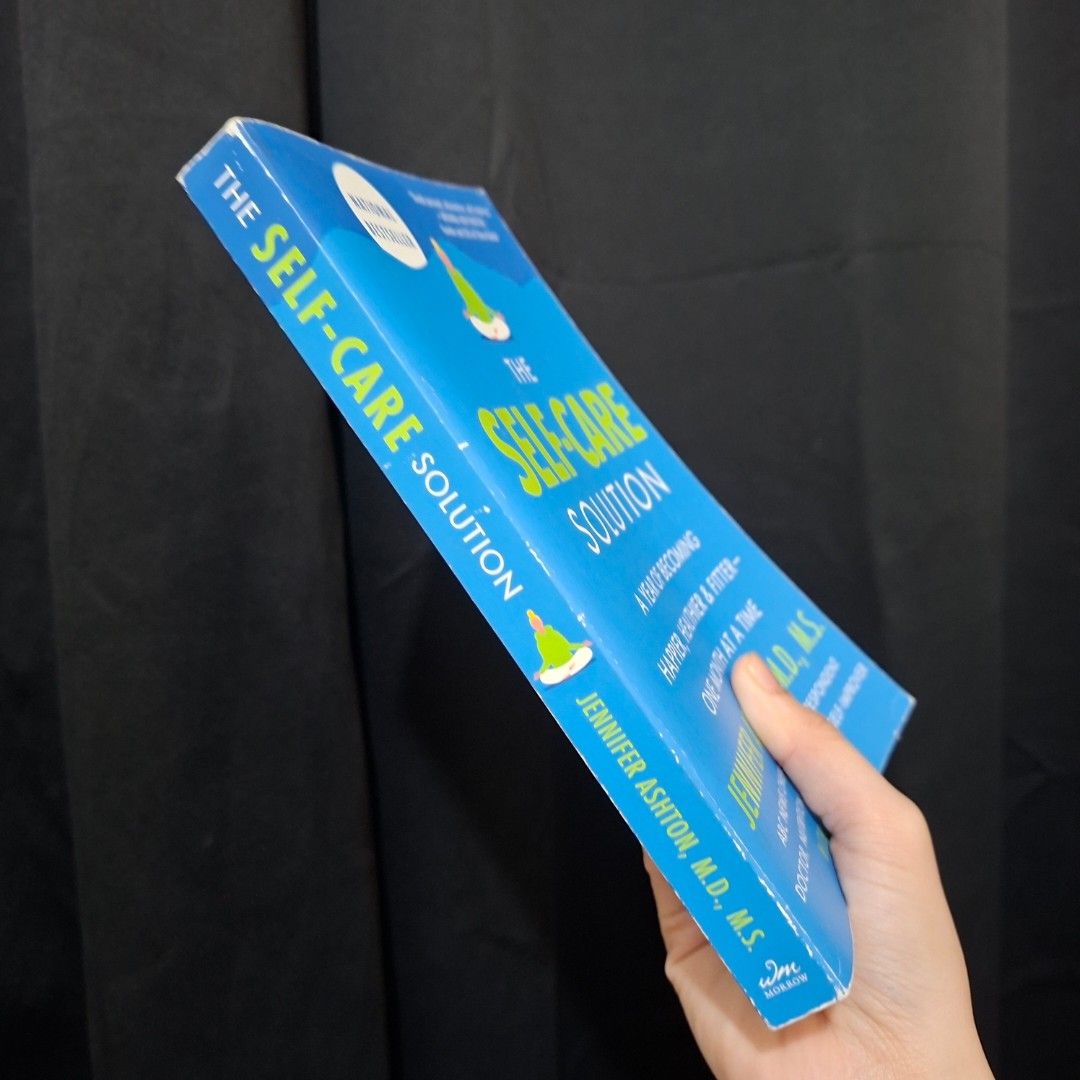 The Self-Care Solution by Jennifer Ashton (Category: Storybooks) located in Marikina City. Submitted by hellobookish.ph (Listing ID 1463969779, Image 2). Description: Paperback Self-help.