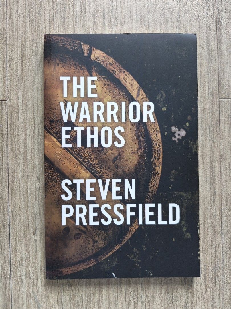 The Warrior Ethos by Steven Pressfield (Category: Storybooks) located in Pasig City. Submitted by mariobuhawi (Listing ID 1463986860, Image 1). Description: - The Warrior Ethos by Steven Pressfield - Explores the warrior mindset - Ideal for history buffs and self-improvement enthusiasts - Pages are clean - Binding is tight - Minimal wear and tear.