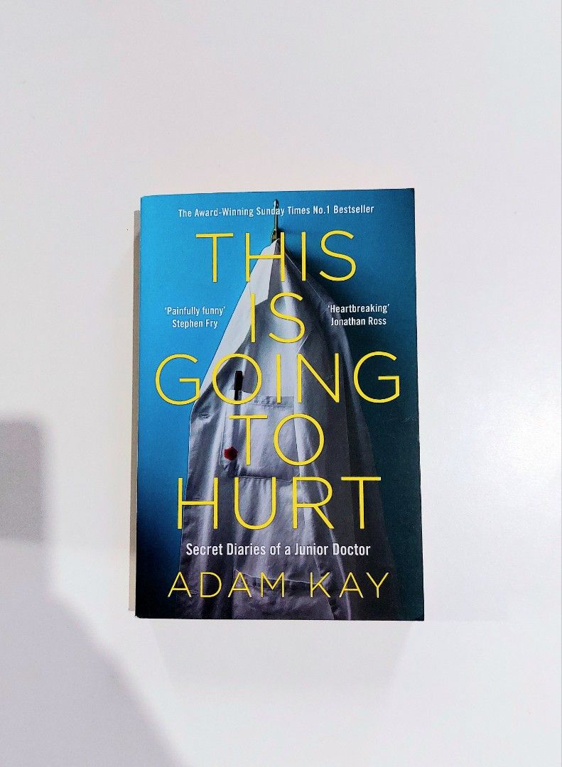 This is Going to Hurt by Adam Kay (Category: Storybooks) located in Tanauan. Submitted by solanaclassics (Listing ID 1464067478, Image 1). Description: 📚 major bookshelf clean out / clearance sale ~ — RFS: decluttering my bookshelves and switching to digital books — MOP: Gcash | fast shipping *feel free to send a message if you wish to negotiate the price :).