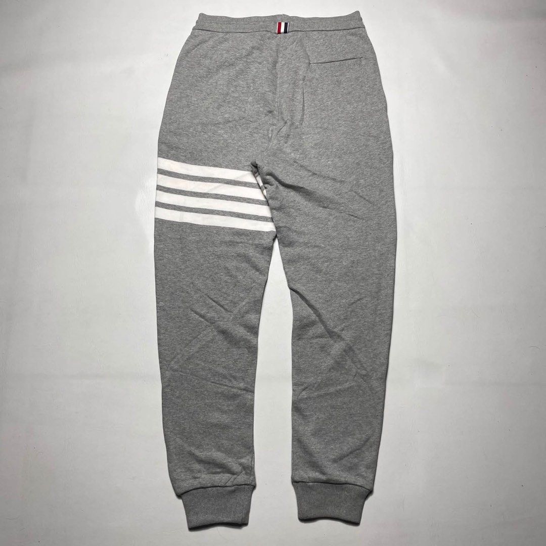 THOM BROWNE SWEATPANTS (Category: Joggers) located in San Fernando. Submitted by upwear.ph (Listing ID 1464062393, Image 3). Description: THOM BROWNE SWEATPANTS CONDITION : EXCELLENT SIZE : SMALL DIMENSIONS: W30-35 x L42 ISSUE: NONE .