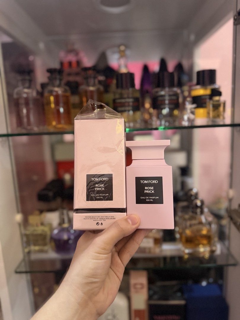 Tom Ford Rose Prick (Category: Fragrance & Deodorants) located in Caloocan City. Submitted by babsi26 (Listing ID 1464082212, Image 1). Description: authentic tom ford rose prick unsealed to check and photo unsprayed.