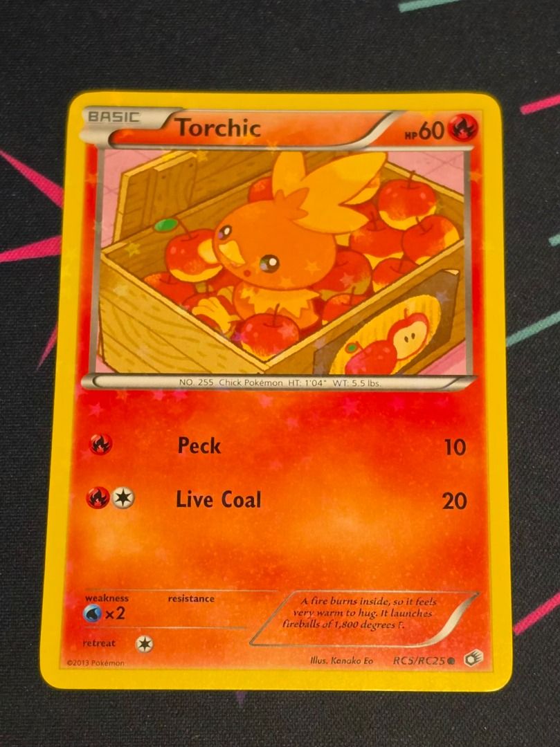Torchic Legendary Treasures: Radiant Collections Common RC5 (Category: Raw Singles) located in Caloocan City. Submitted by kikipu02 (Listing ID 1463229981, Image 2). Description: .