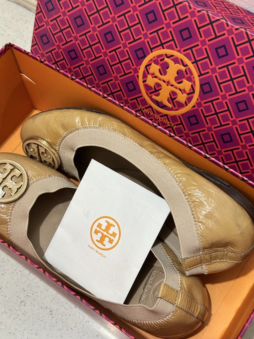 Tory Burch Caroline Camellia Pink (Category: Flats & Sandals) located in Paranaque City. Submitted by preloveeed890 (Listing ID 1464060202, Image 1). Description: Size 7.5 USW | Bought for $250 abroad.