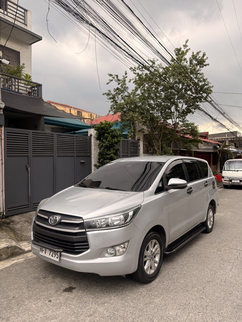 Toyota Innova (Category: Used Cars) located in Caloocan City. Submitted by anjelo_alvrz (Listing ID 1464065837, Image 1). Description: TOYOTA INNOVA 2.8 E 2020 INNOVA FAMILY USED CAR OWNER SELLER COMPLETE PAPERS REGISTERED UNTIL MAY 2027 READY TO TRANSFER OF OWNERSHIP 1ST OWNER ACQUIRED 54k MILEAGE READY FOR LONG RIDE NEWLY TIRE 2025 MANUAL TRANSMISSION 2.8 DIESEL ENGINE ENDING PLATE 5 CODING WEDNESDAY GAS AND GO READY FOR LONG RIDE ASKING PRICE 