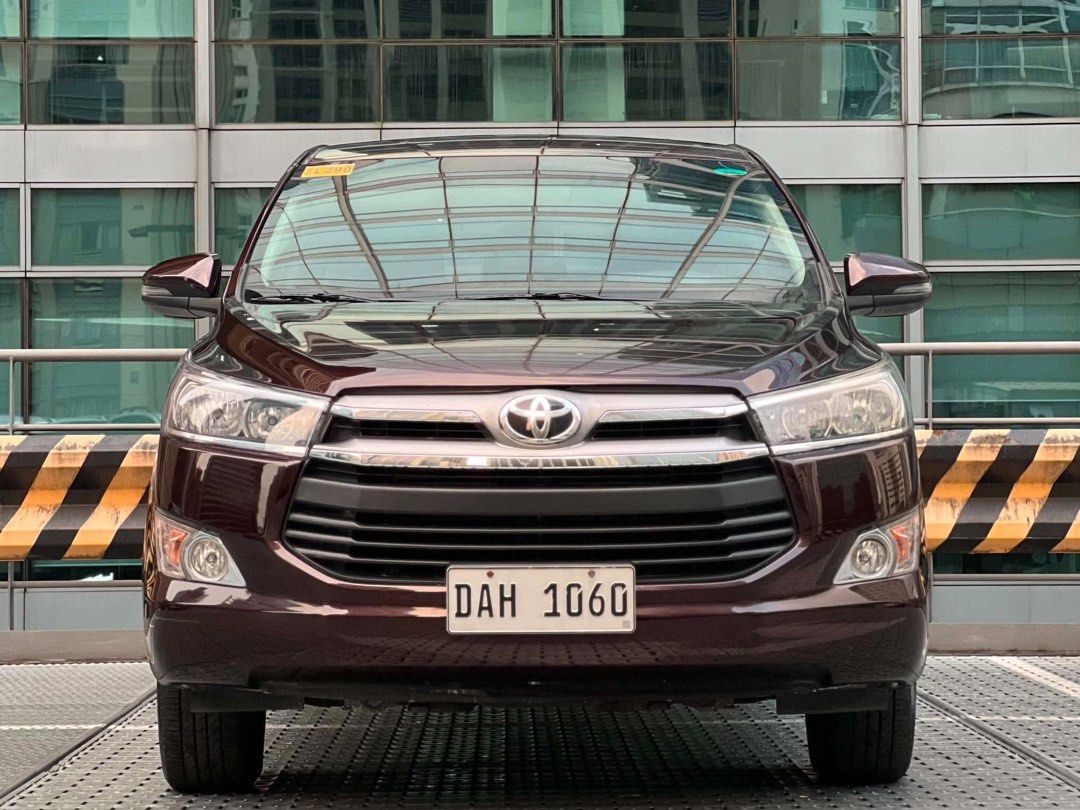 Toyota Innova (Category: Used Cars) located in Makati City. Submitted by maby_latido05 (Listing ID 1464081530, Image 1). Description: New unit 2018 Toyota Innova 2.8 E Diesel Manual Promo: 141K ALL IN DP‼️🔥 Php 718,000 only! Cash, financing & trade-in Cashout: 141K all in dp 4yrs - 21,384 3yrs - 25,788 2yrs - 35,691 *Subject for approval* First owned Low mileage 36k kms only Well maintained Keyless entry Touchscreen monitor Reverse camera Steeri