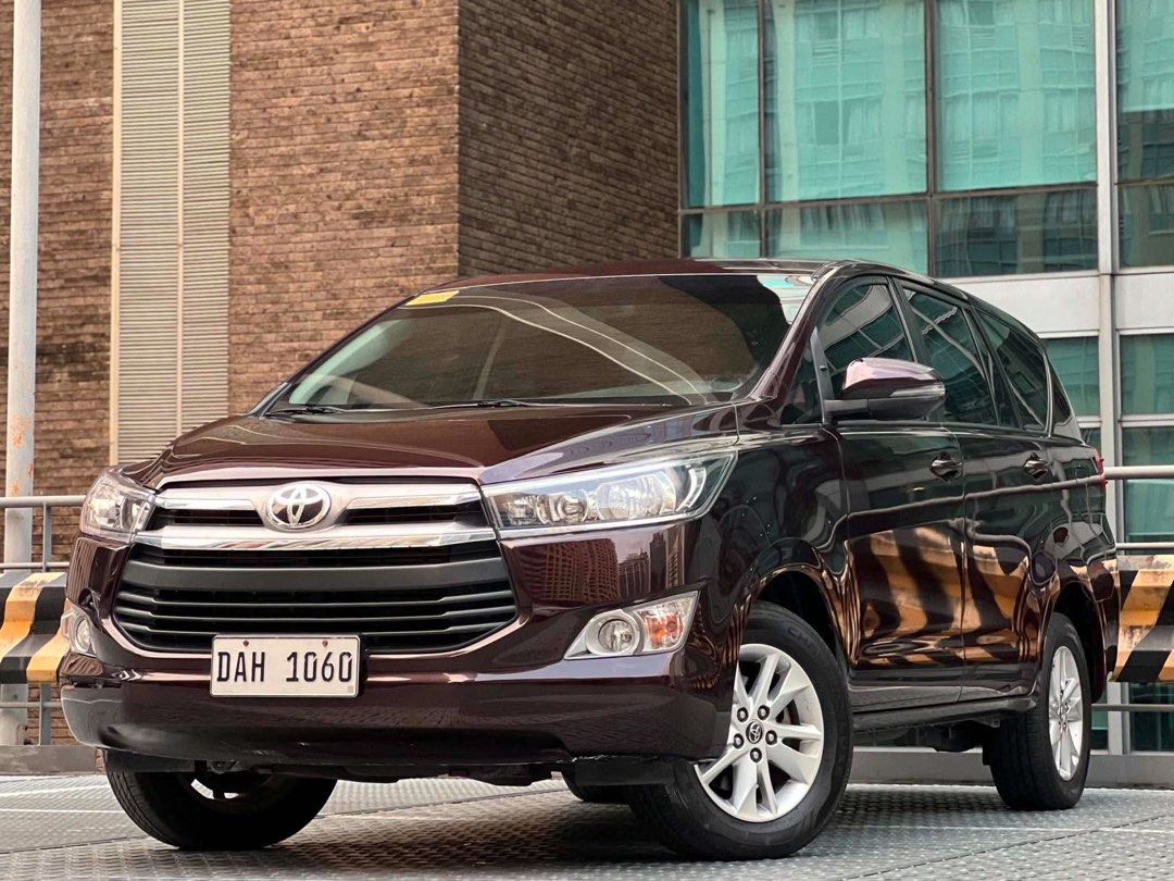 Toyota Innova (Category: Used Cars) located in Makati City. Submitted by maby_latido05 (Listing ID 1464081530, Image 3). Description: New unit 2018 Toyota Innova 2.8 E Diesel Manual Promo: 141K ALL IN DP‼️🔥 Php 718,000 only! Cash, financing & trade-in Cashout: 141K all in dp 4yrs - 21,384 3yrs - 25,788 2yrs - 35,691 *Subject for approval* First owned Low mileage 36k kms only Well maintained Keyless entry Touchscreen monitor Reverse camera Steeri