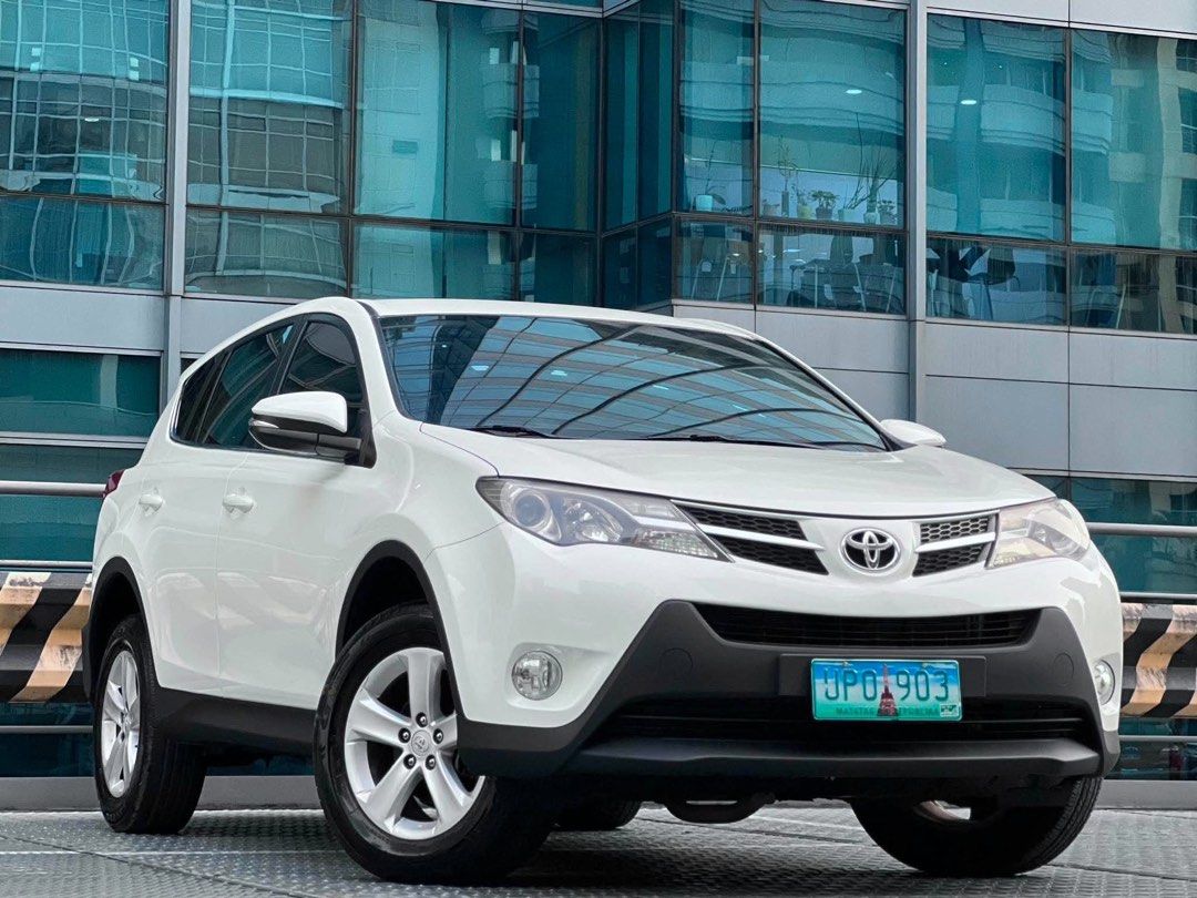 Toyota Rav4 4x2 Auto (Category: Used Cars) located in Makati City. Submitted by allcarsbymissjun (Listing ID 1464056455, Image 1). Description: 2013 Toyota Rav4 4x2 Automatic Gas Php 468,000 only! 144k All in Low Cashout! 2 YRS - Php 20,595 3 YRS - Php 14,880 Chattel & Insurance included! 1st owner Well-maintained 80k Mileage Plate UPO903 2din headunit Steering wheel controls Reverse sensors Fitted leather seat covers 100% not flooded Mechanic in