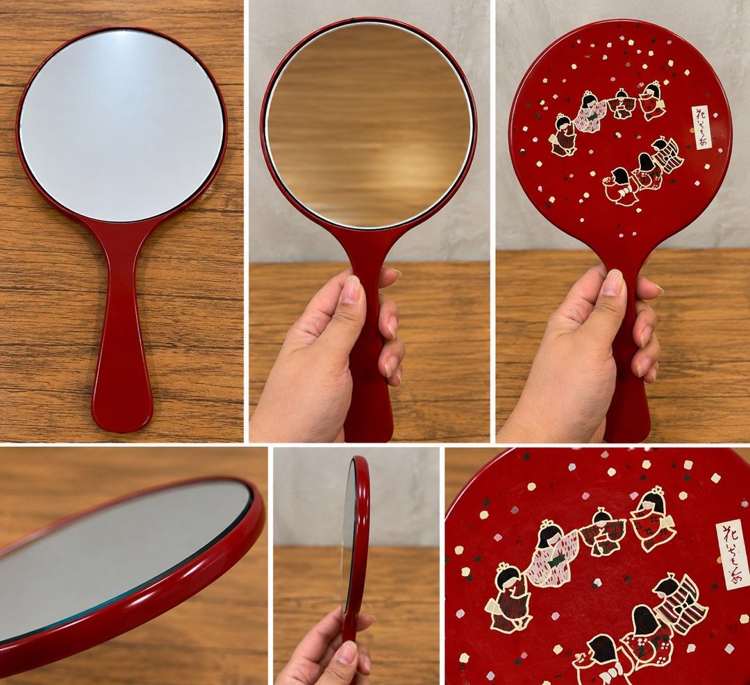 traditional Japanese Yamanaka Lacquerware hand mirror (Category: Mirrors) located in San Fernando. Submitted by japansurpluselyu (Listing ID 1464068246, Image 1). Description: .