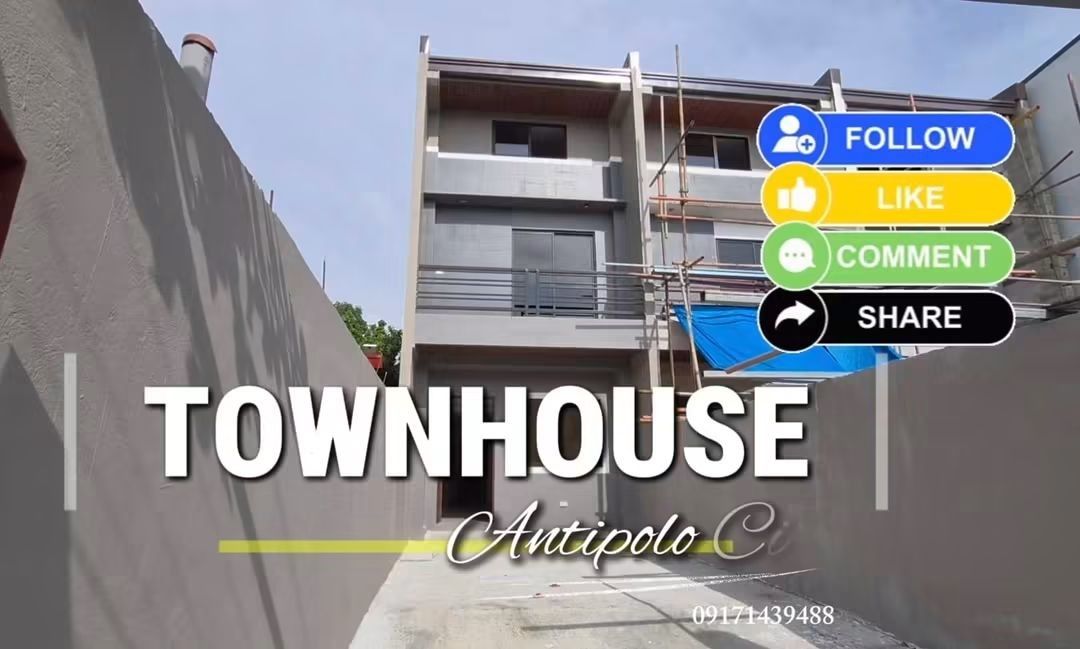 Triplex Townhouse with Mezzanine inside gated subdivision (Category: Townhouse) located in Manila. Submitted by abbie09171439488 (Listing ID 1464031648, Image 1). Description: Triplex Townhouse with Mezzanine inside gated subdivision For Sale in Teremil Subdivision sumulong Highway Antipolo City 3 Units Available Unit 1 - RFO UNIT 2&3 Pre-Selling Lot Area : 100 sqm Floor area:200 sqm Ground Floor 2- Carport Living and Dining Area Common Toilet n 