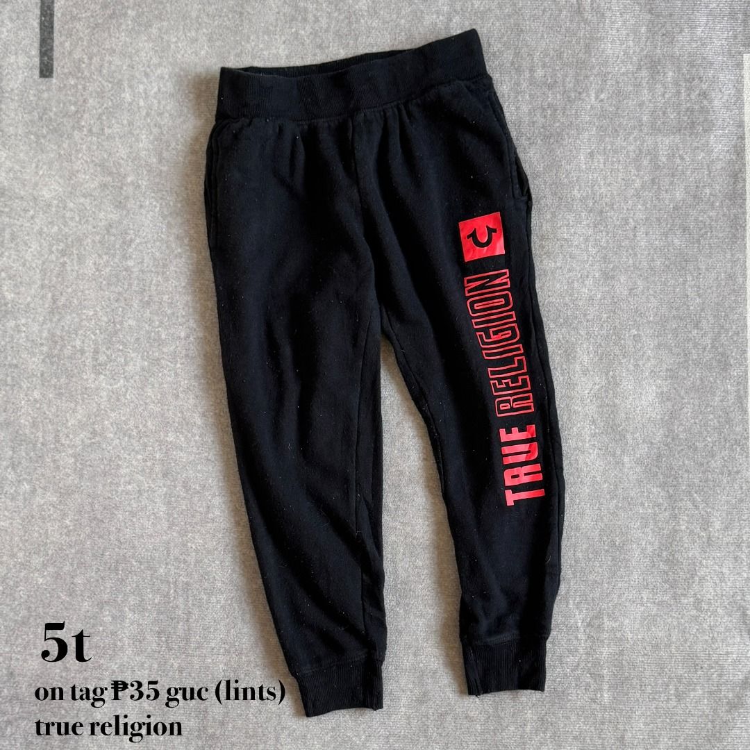 true religion kids jogger pants (Category: Babies & Kids Fashion) located in Baguio. Submitted by mapa_laku (Listing ID 1464020667, Image 1). Description: .