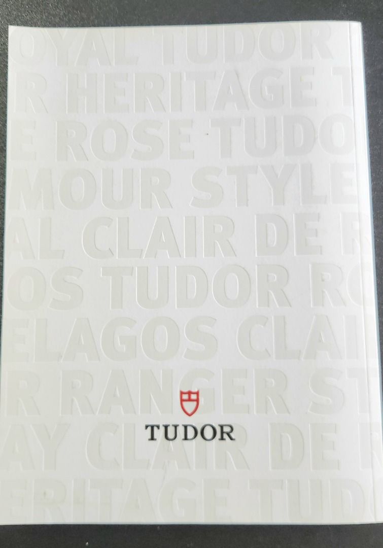 Tudor Collection 2022-2023 Catalog (Category: Luxury Watches) located in Makati City. Submitted by abl320 (Listing ID 1463976106, Image 3). Description: - Tudor Collection Catalog (2022-2023) - Features the iconic Tudor Black Bay GMT on the cover - An excellent reference for Tudor watch enthusiasts - Showcases a variety of Tudor models and their details - Perfect for collectors looking to expand their knowledge or collection.