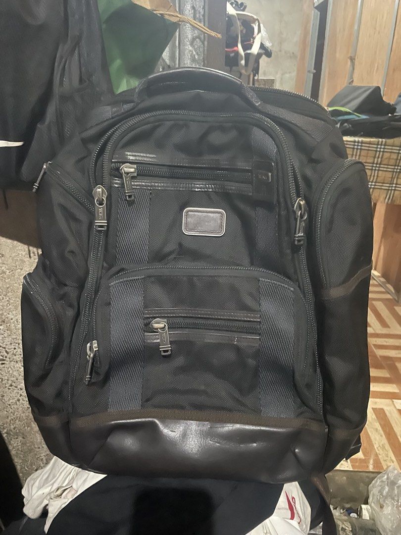 TUMI Alpha Bravo Backpack (Category: Luxury Bags & Wallets) located in Iligan City. Submitted by ileganteph (Listing ID 1464059902, Image 1). Description: YKK Zipper Tumi Hardwares With Creed With Metal Plate .